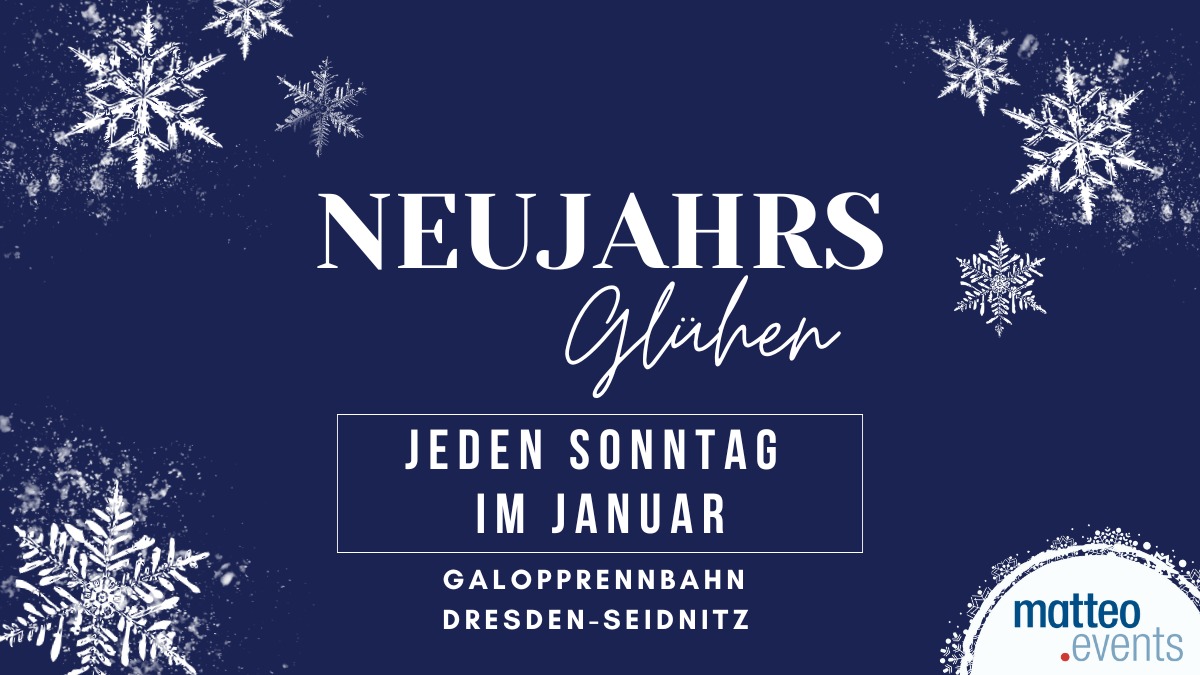 Neujahrsglühen auf der Galopprennbahn